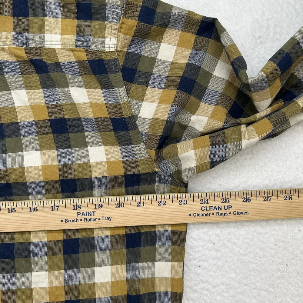 The North Face Shirt Mens Large Plaid Button Up Long Sleeve Outdoor Casual